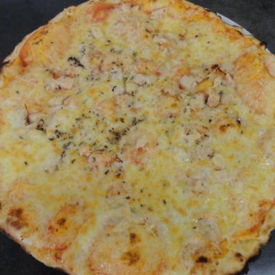 Pizza Marguerite + Poulet au Feu de Bois